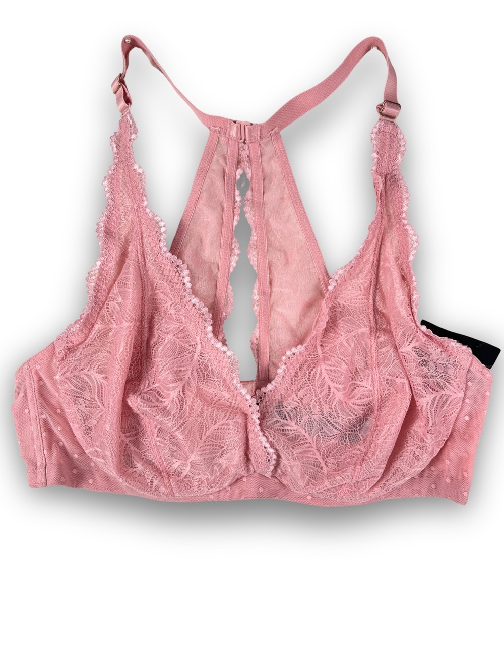 Halter Racerback Pink Lace Underwire Bra INC - NWT